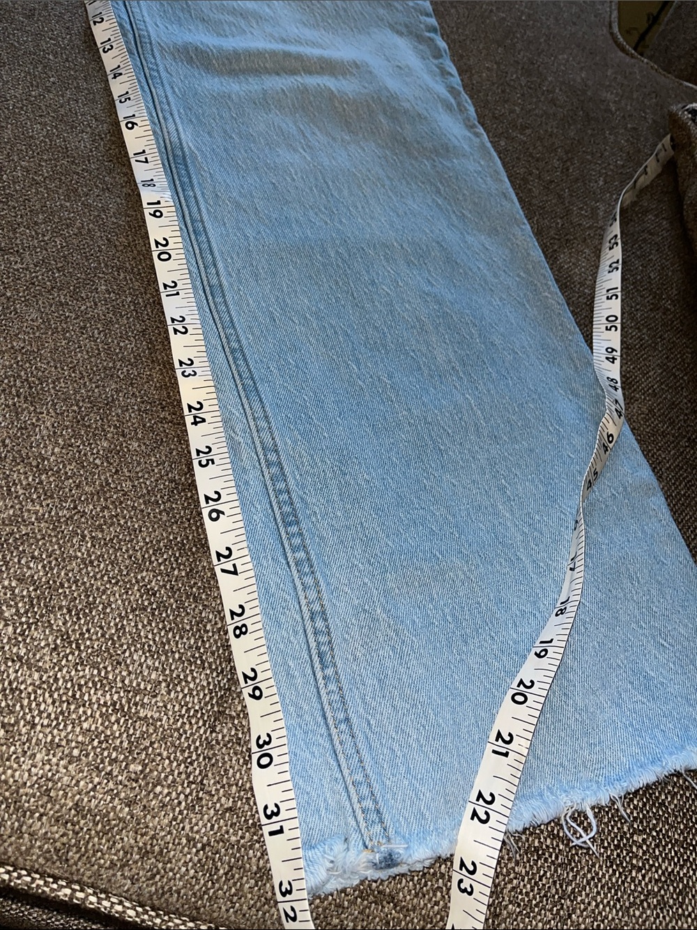 Abercrombie & Fitch The 90’s Relaxed Jean High Rise Curve Love 29 Long - Picture 12 of 12